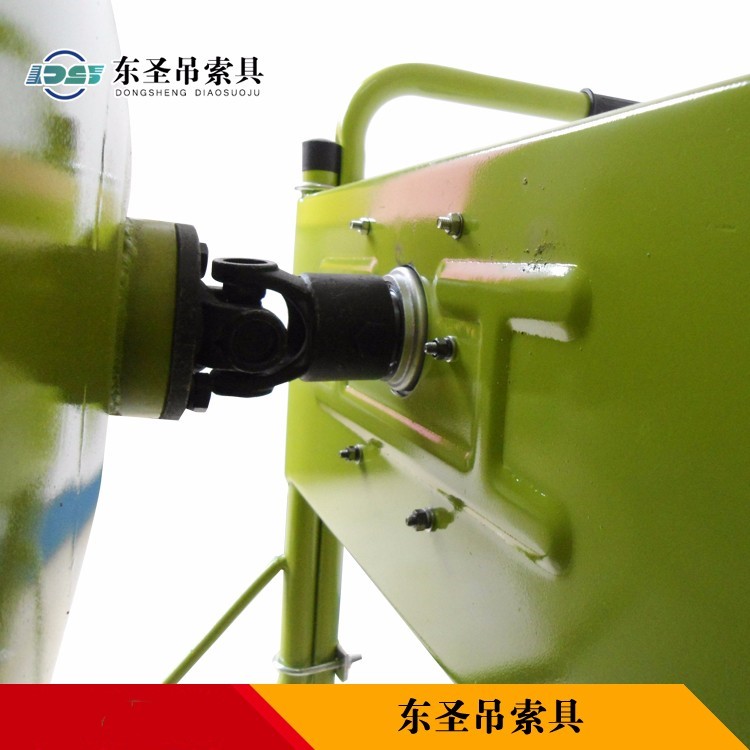 地式正反轉(zhuǎn)自動卸料小型攪拌機萬向節(jié)局部細節(jié)圖展示--河北東圣吊索具制造有限公司--小型攪拌機|石材夾具|液壓堆高車|手動叉車