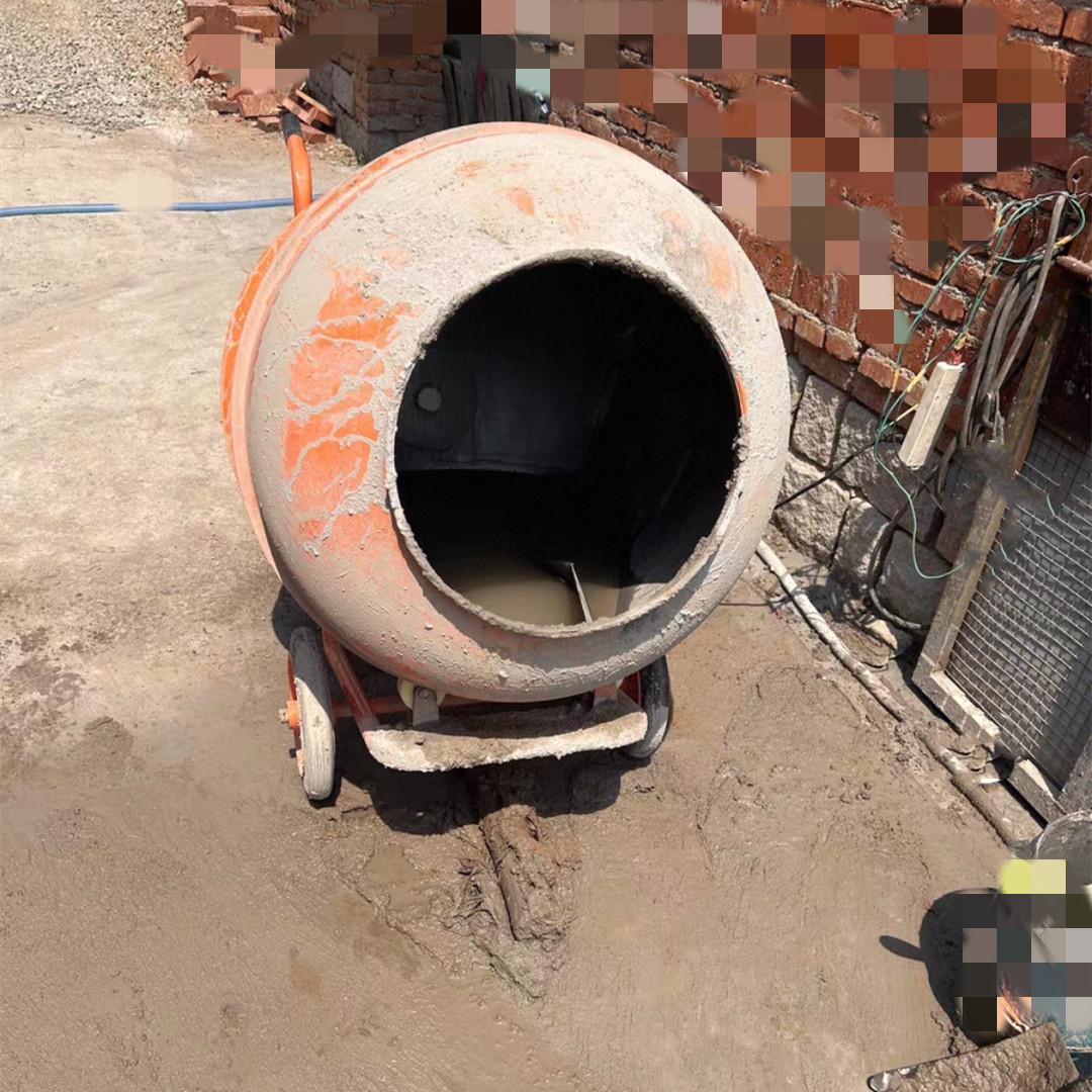 購(gòu)買了加厚600升4KW小型家用水泥混凝土砂漿電動(dòng)攪拌機(jī)